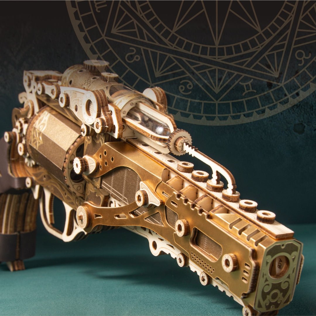 🔥🎁Steam Revolver 3D Wooden Puzzle