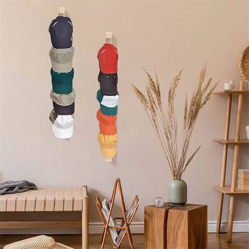 🎁HOT Sale 49% OFF - Wall Wooden Baseball Cap Organizer