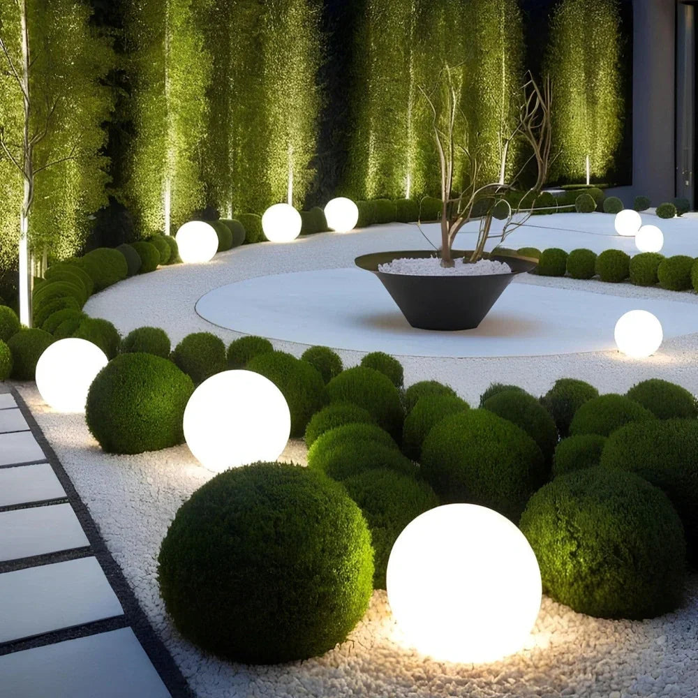 Decorative Spherical Outdoor Light