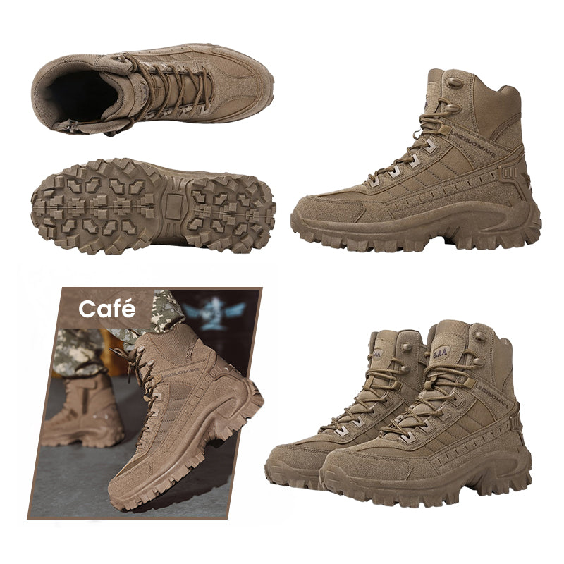 👢 Tactical Sports Boots - Waterproof & Non-Slip Grip, Reinforced Toe for Outdoor/Training/Military Use ⚡📦