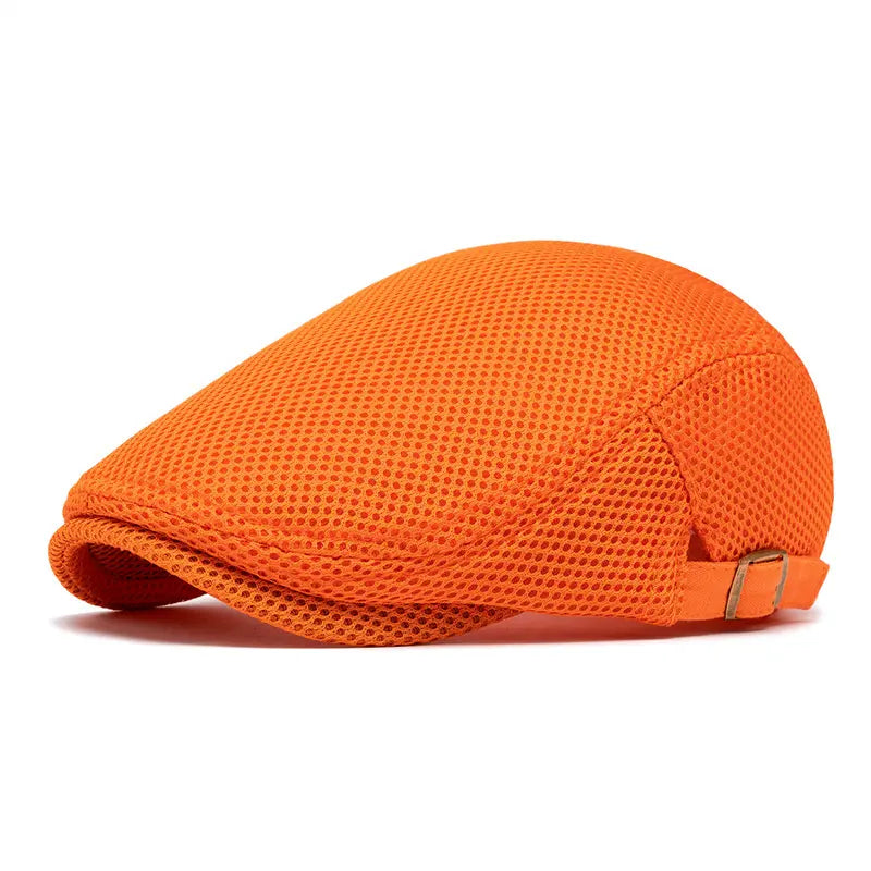 AirWeave – Breathable Mesh Flat Cap