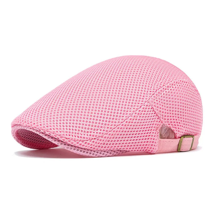 AirWeave – Breathable Mesh Flat Cap