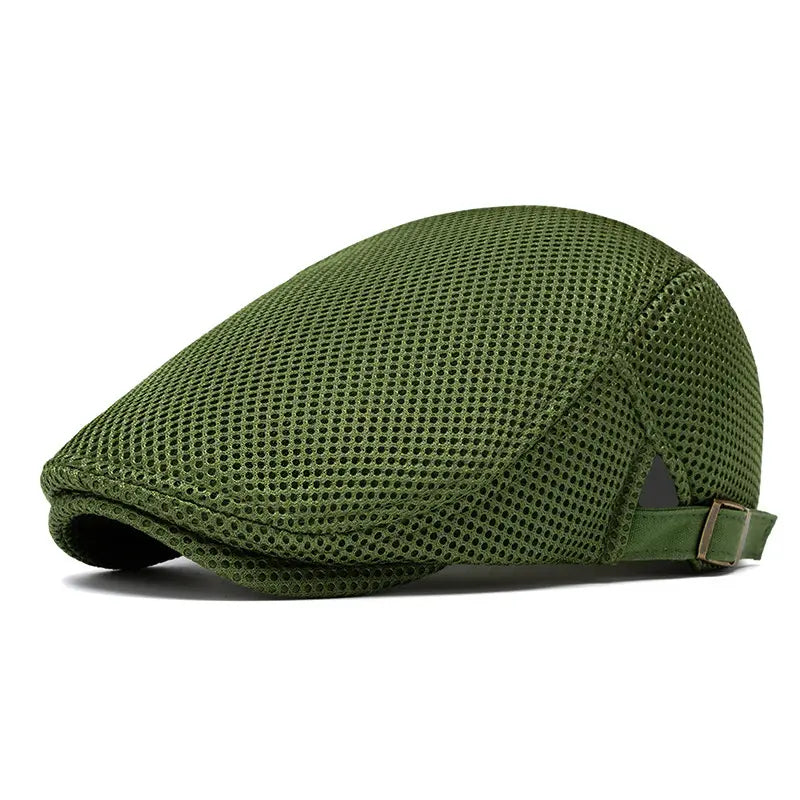 AirWeave – Breathable Mesh Flat Cap