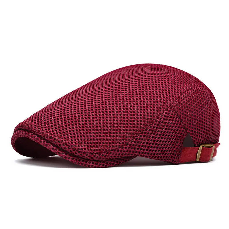 AirWeave – Breathable Mesh Flat Cap
