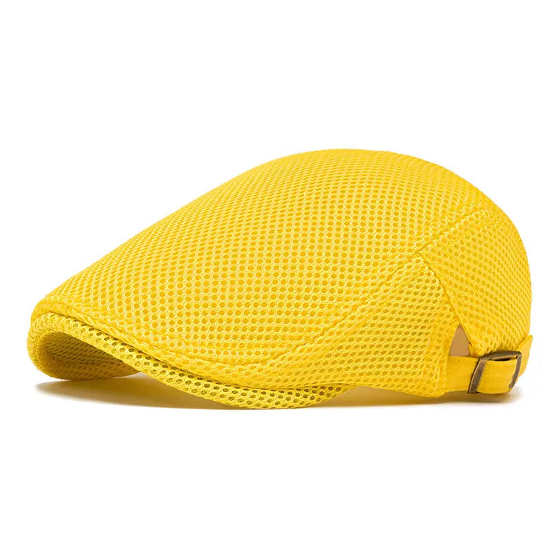 AirWeave – Breathable Mesh Flat Cap