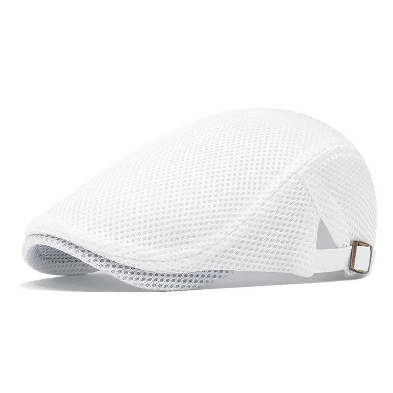 AirWeave – Breathable Mesh Flat Cap