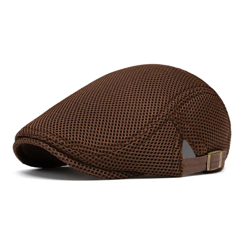AirWeave – Breathable Mesh Flat Cap