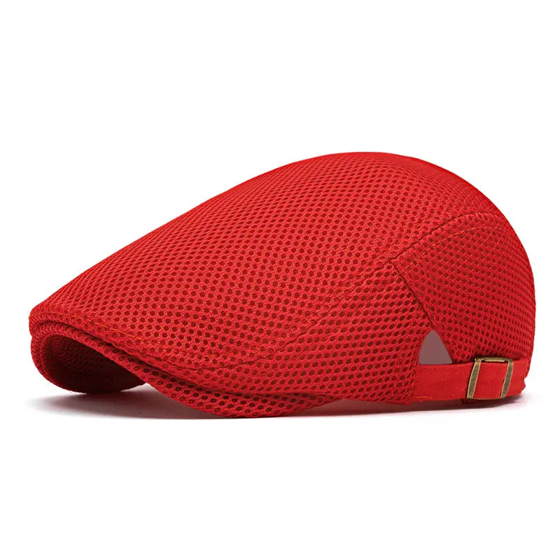 AirWeave – Breathable Mesh Flat Cap