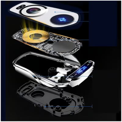 🎁🔥15W Infrared Auto-sensing Wireless Fast Charging Car