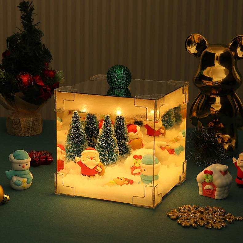 🎊The best Christmas gift🎁 Christmas Rubik's Cube Night Light