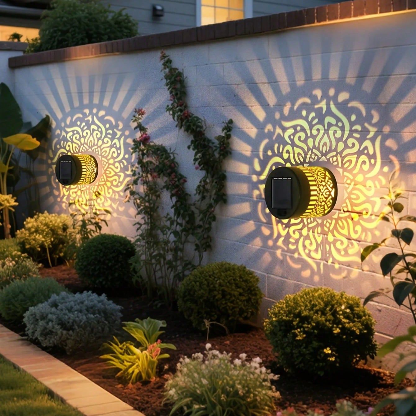 Decorative Solar Mandala Lights