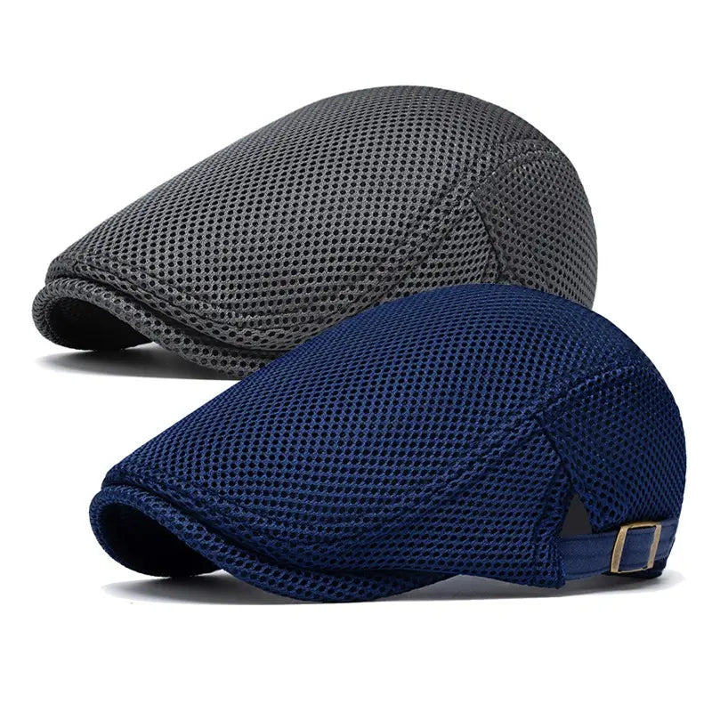 AirWeave – Breathable Mesh Flat Cap