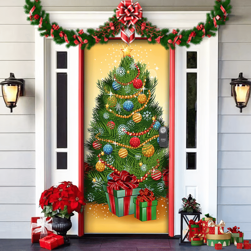 🎄🎁 2024 Christmas Front Door Decoration