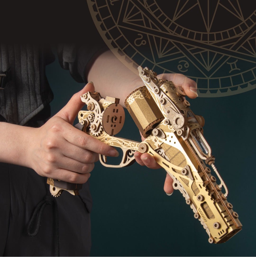 🔥🎁Steam Revolver 3D Wooden Puzzle