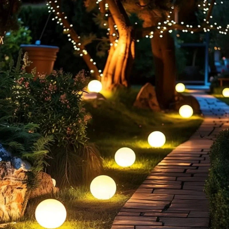 Decorative Spherical Outdoor Light