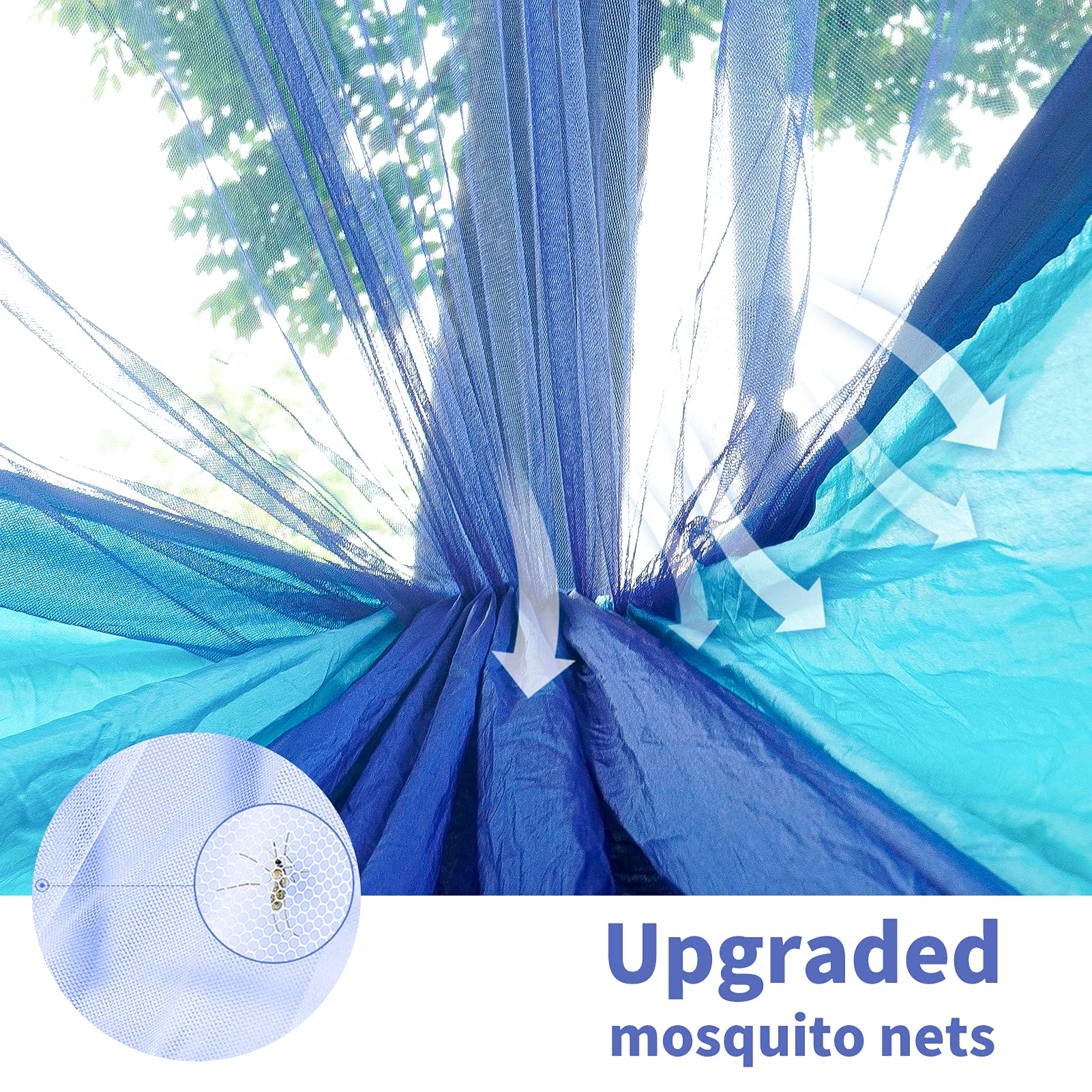 Outdoor mosquito net hammock