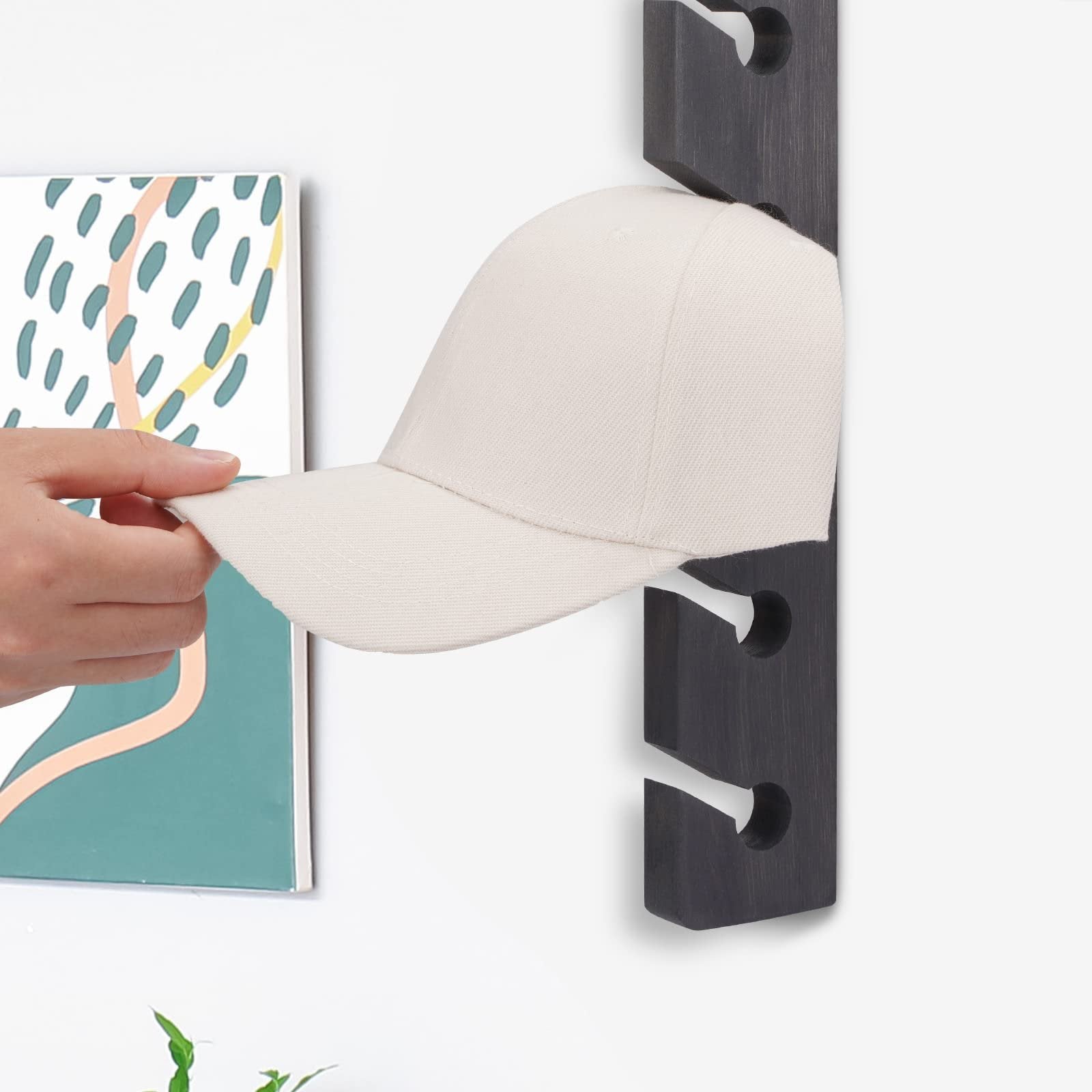 🎁HOT Sale 49% OFF - Wall Wooden Baseball Cap Organizer