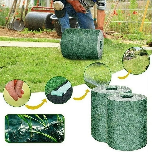 🔥BUY 3 GET 3 FREE (6PCS)🔥 Grass Seed Mat- 2MIN TO INSTALL