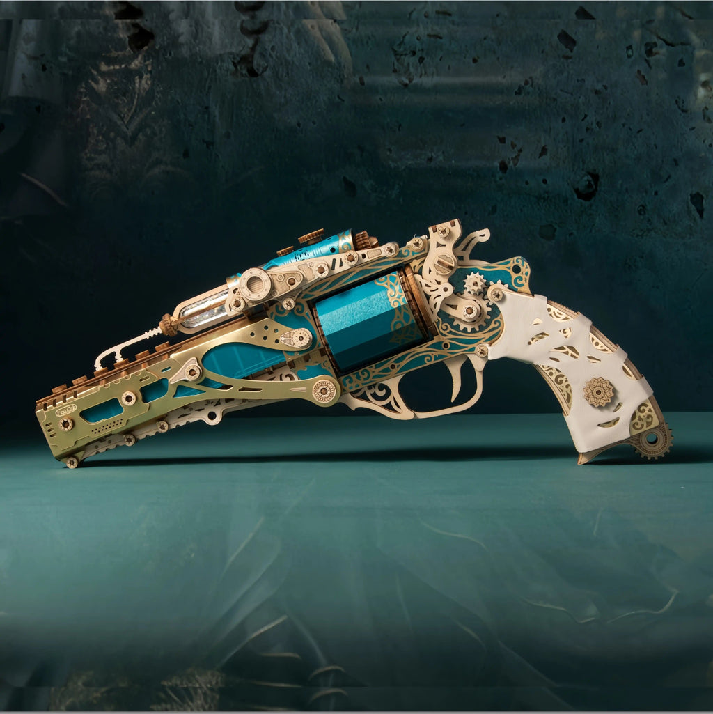 🔥🎁Steam Revolver 3D Wooden Puzzle