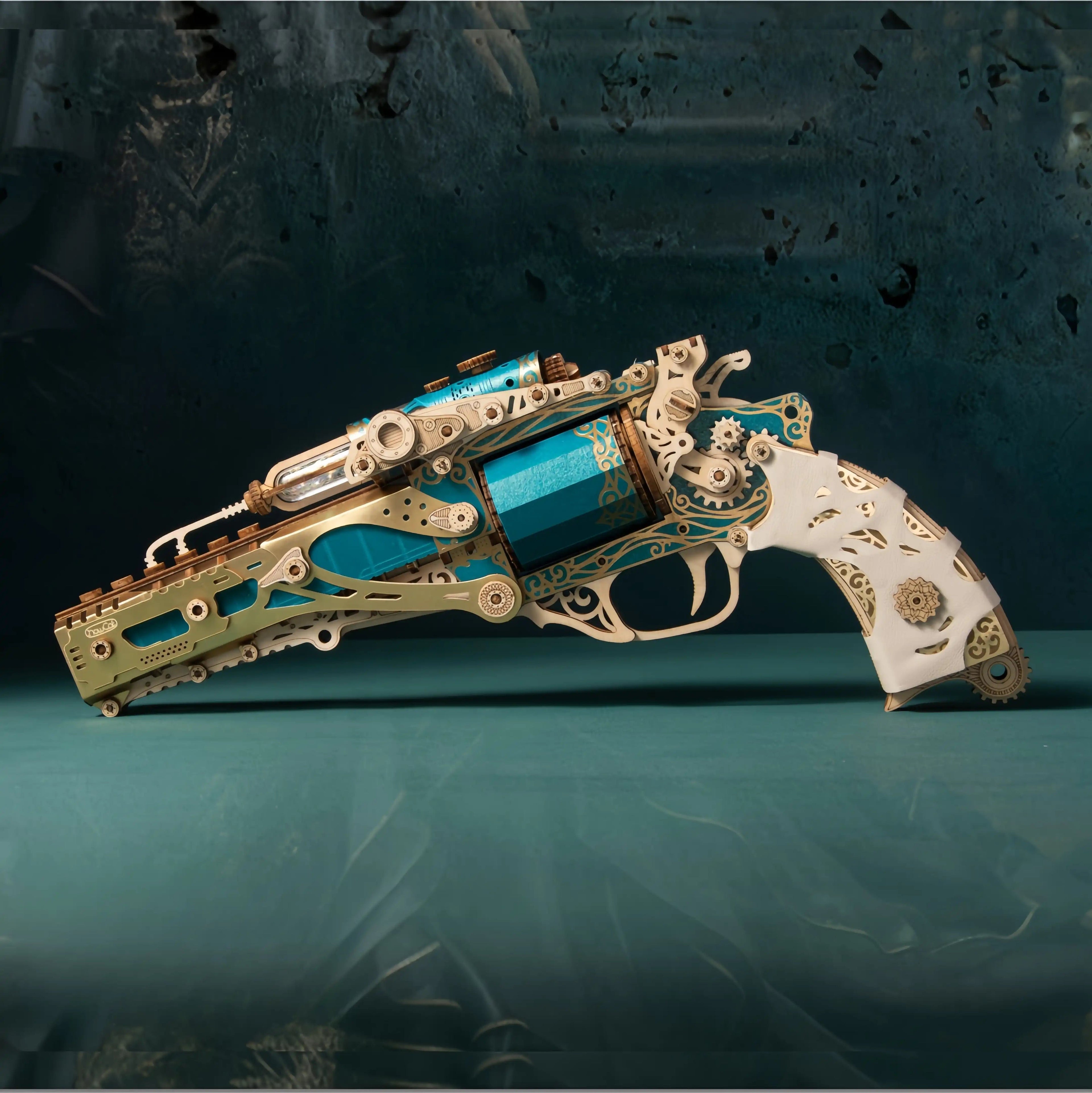 🔥🎁Steam Revolver 3D Wooden Puzzle
