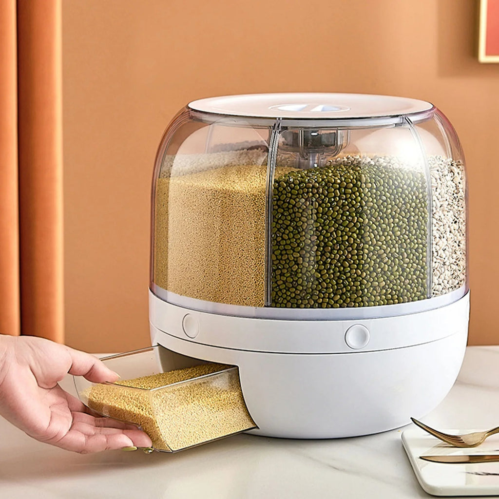 50% OFF🎁Rotary Large Capacity Grain Storage Container