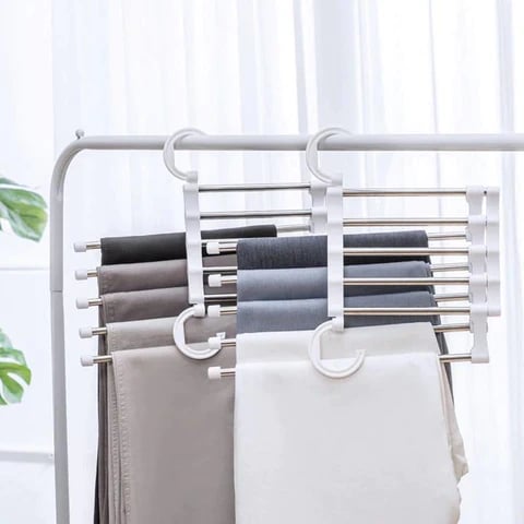 5-in-1 Magic Trouser Rack - Set of 2