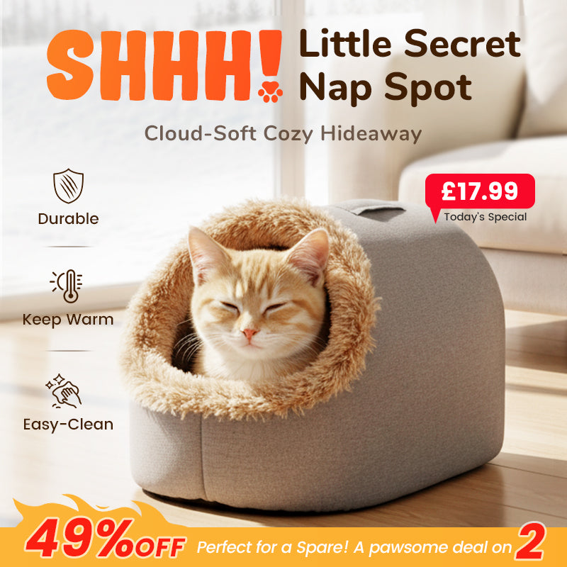 🐾Winter Warm Pet Cave Bed