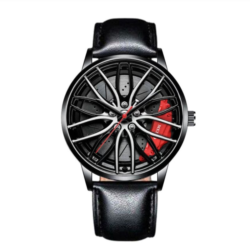 🚗 For Car Enthusiasts: The Ultimate Alloy Wheel Rim Design Wristwatch 🏎️