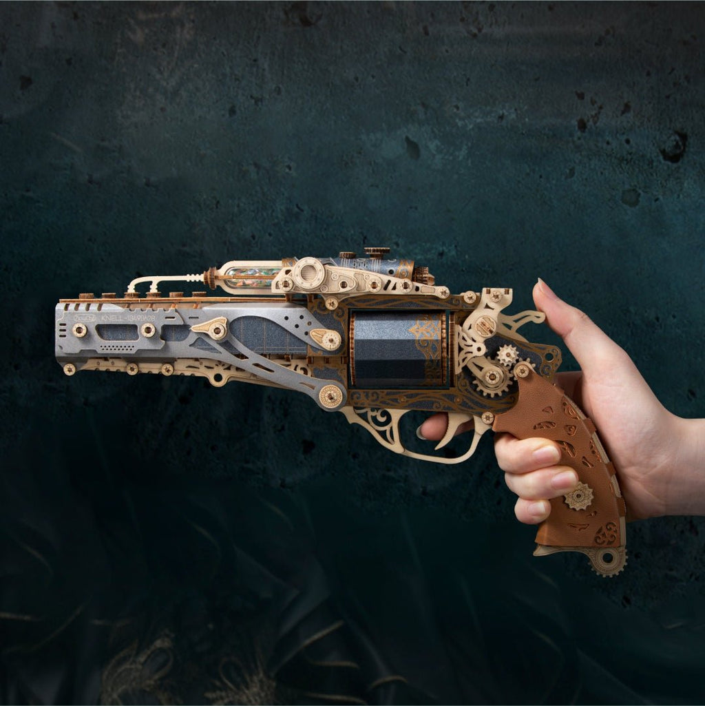 🔥🎁Steam Revolver 3D Wooden Puzzle