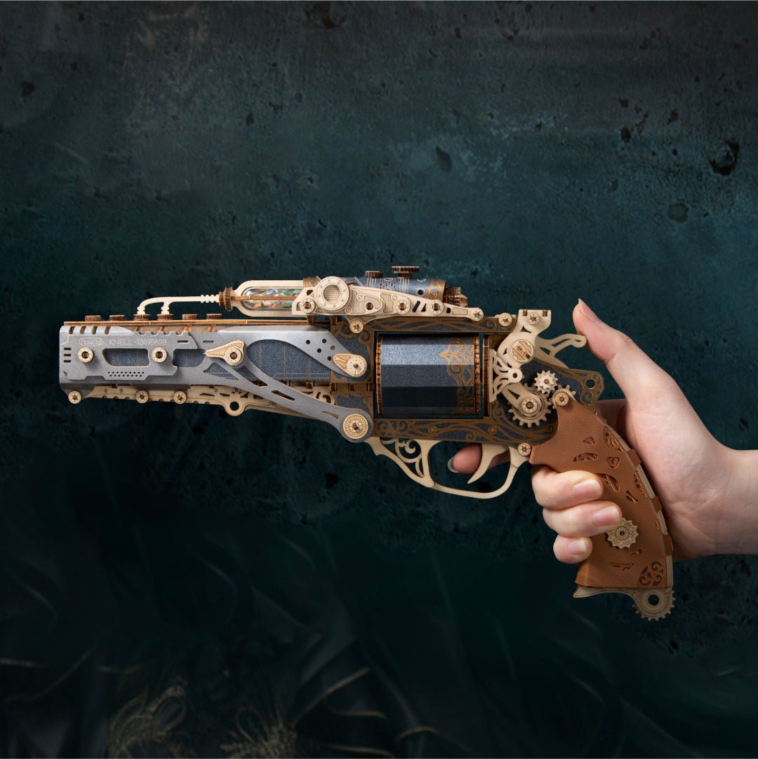 🔥🎁Steam Revolver 3D Wooden Puzzle