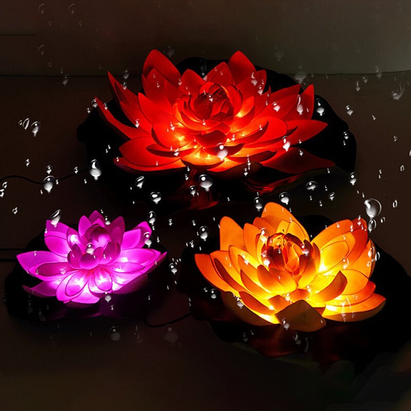 🌻Waterproof Solar Garden Lotus Light