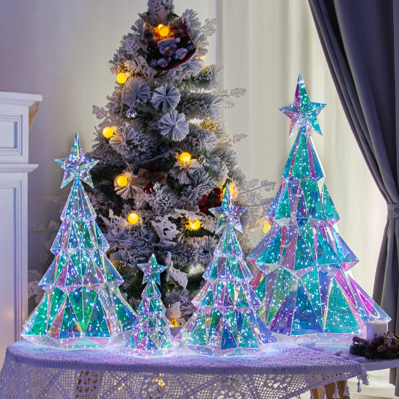 🎅 Early Christmas Sale 🎅✨Christmas Regular Holographic In/Outdoor Figure with Remote
