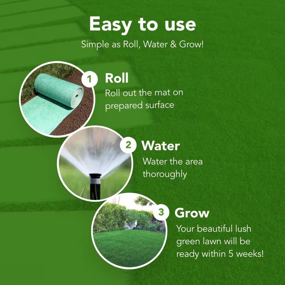 🔥BUY 3 GET 3 FREE (6PCS)🔥 Grass Seed Mat- 2MIN TO INSTALL