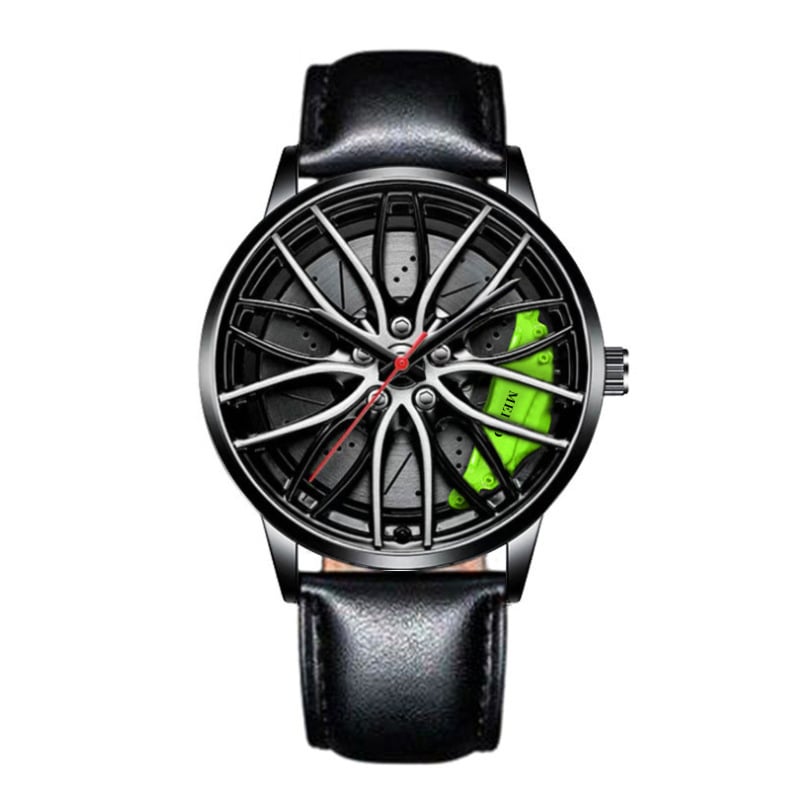 🚗 For Car Enthusiasts: The Ultimate Alloy Wheel Rim Design Wristwatch 🏎️