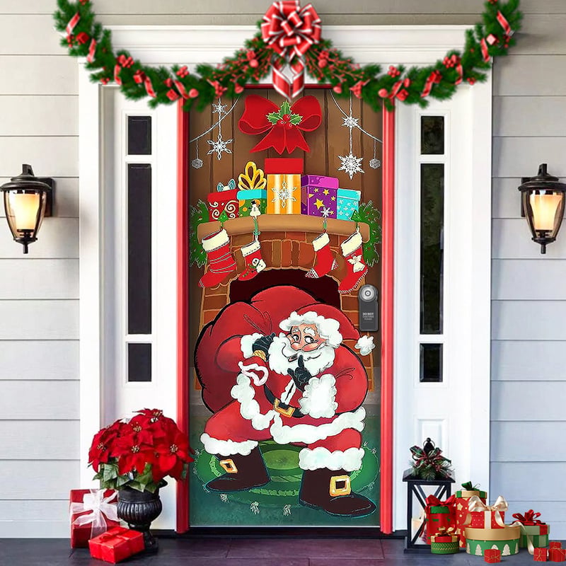 🎄🎁 2024 Christmas Front Door Decoration