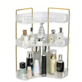 Transparent Corner Tier Beauty Organizer