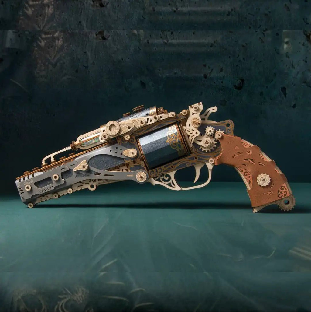 🔥🎁Steam Revolver 3D Wooden Puzzle
