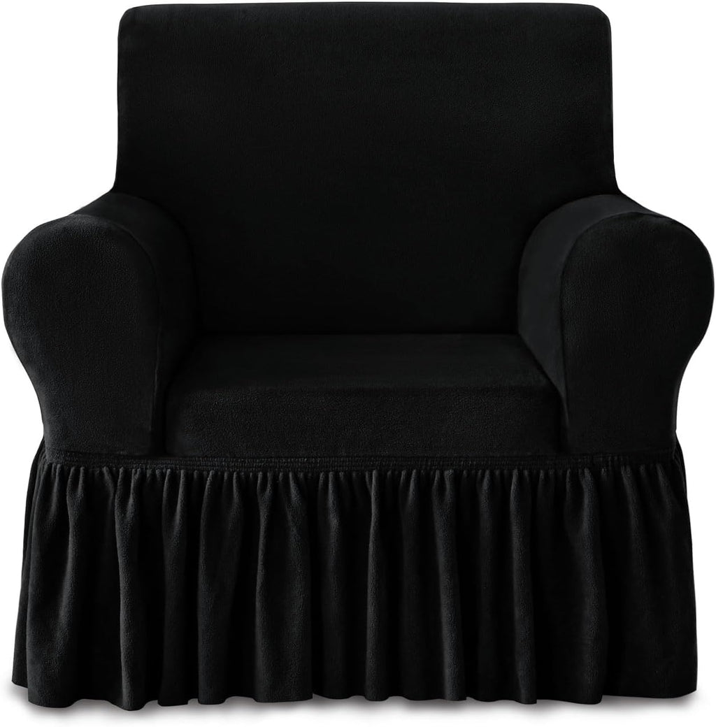 🛋️Armchair Cover Thick Plush – The Coziest Sofa Cover You’ll Ever Own!
