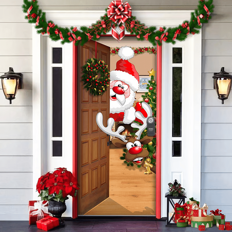 🎄🎁 2024 Christmas Front Door Decoration