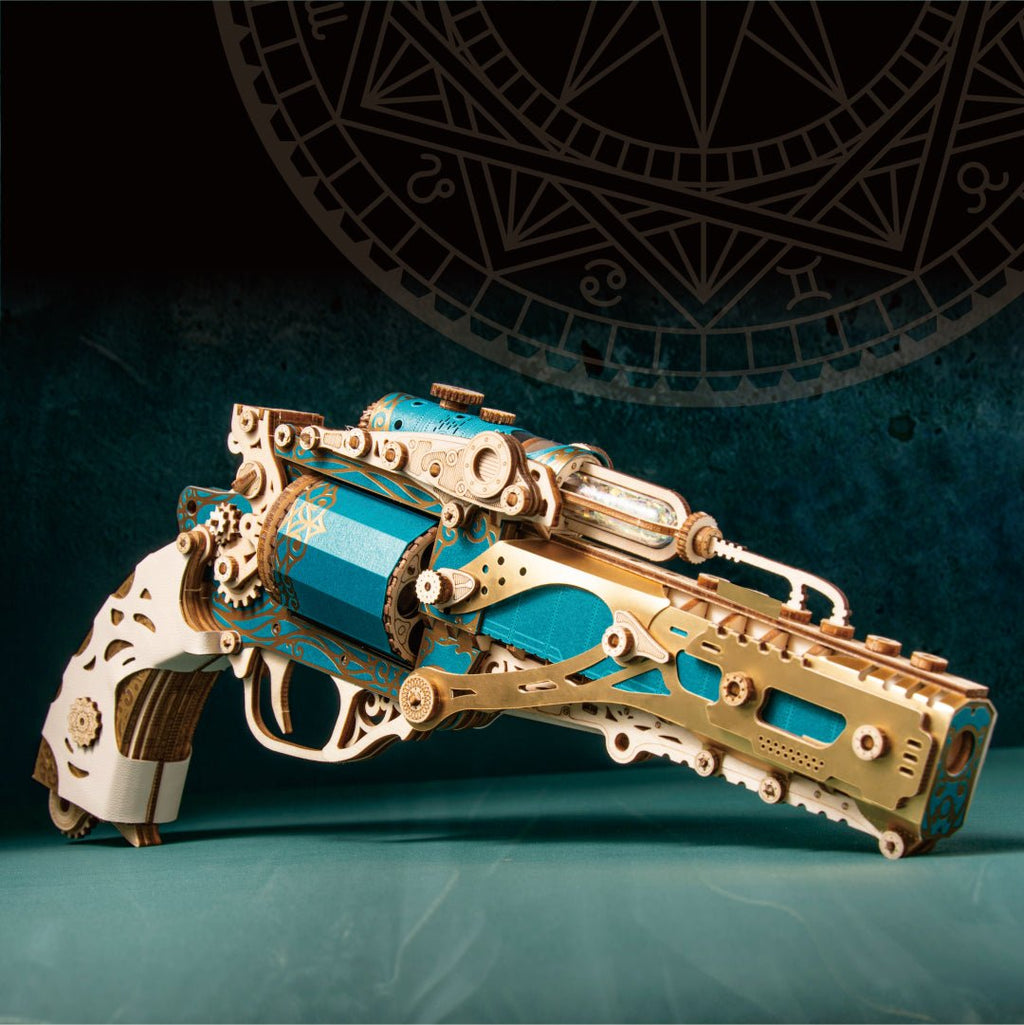 🔥🎁Steam Revolver 3D Wooden Puzzle
