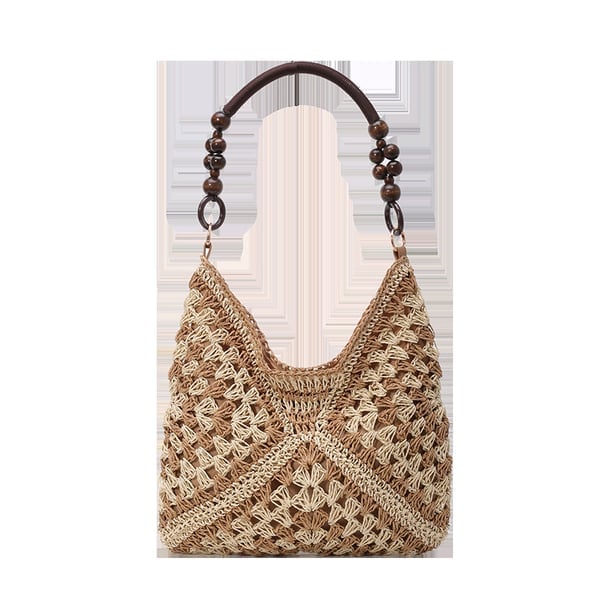 Straw Shoulder Bag