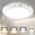 2026 Upgraded Wireless Rechargeable Motion Sensor Ceiling Light with Remote