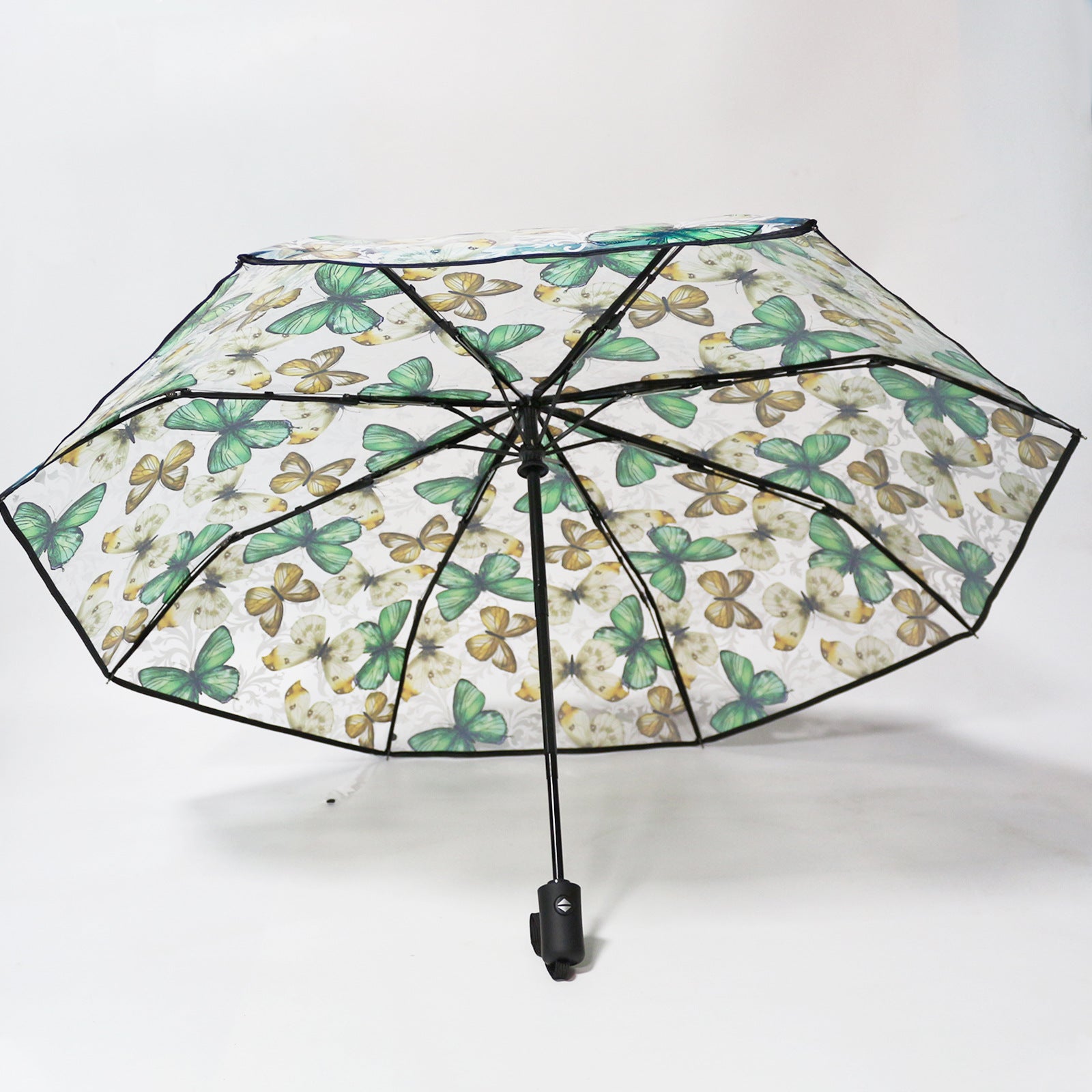 🔥Vintage Stained Glass Automatic Umbrella