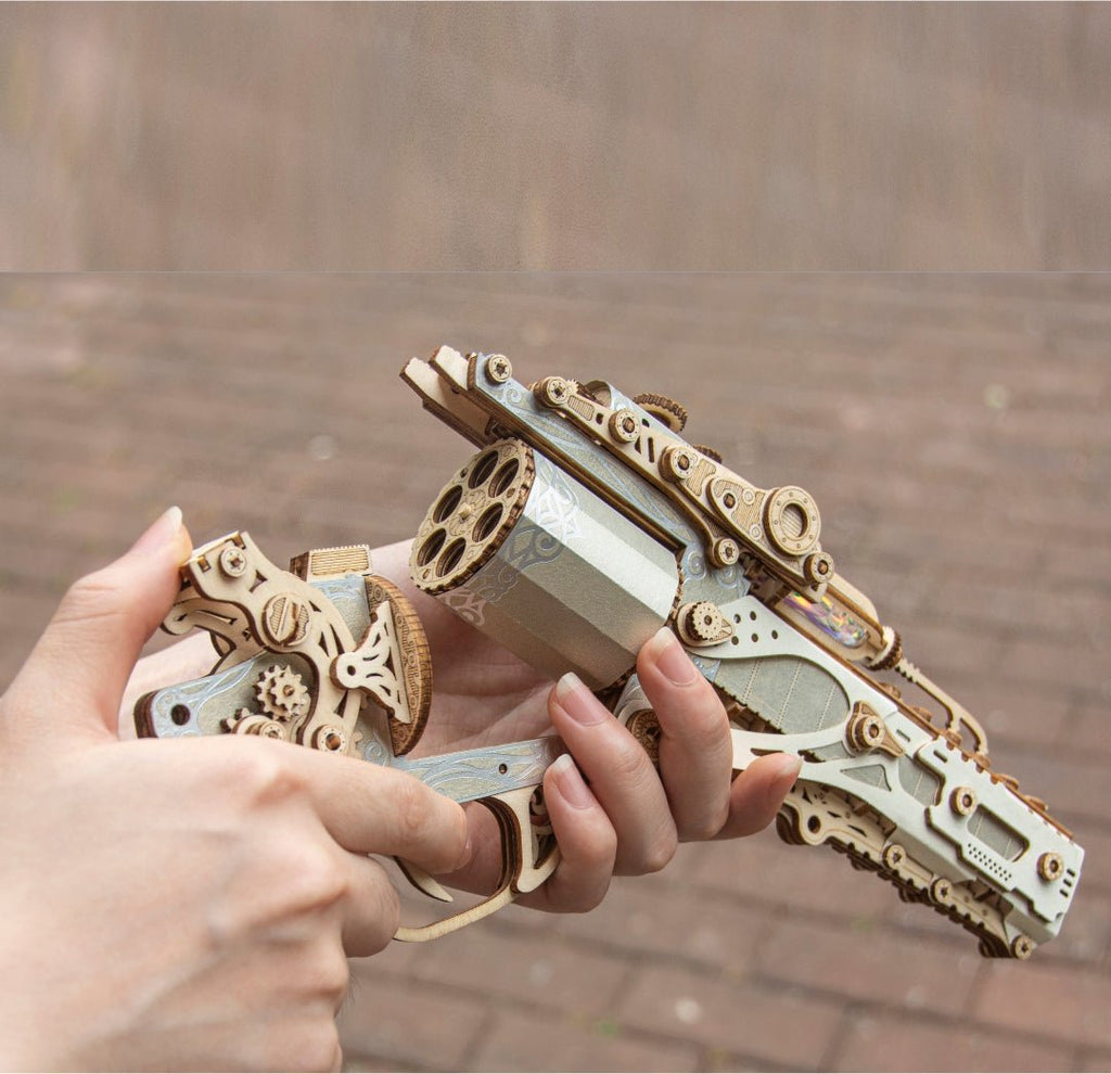 🔥🎁Steam Revolver 3D Wooden Puzzle