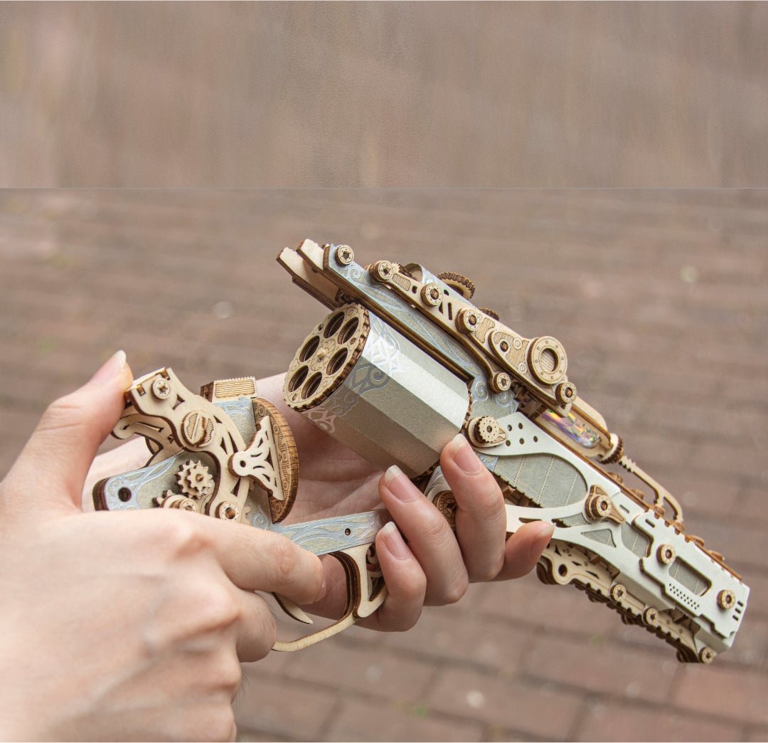 🔥🎁Steam Revolver 3D Wooden Puzzle