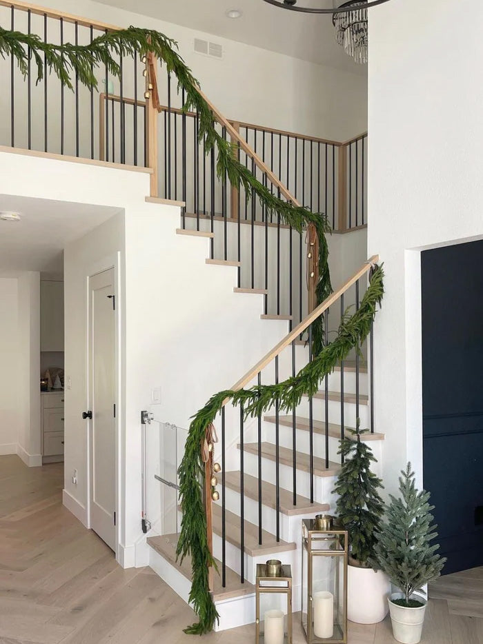 ✨Natural Christmas Greenery - Real Touch Norfolk Pine Garland