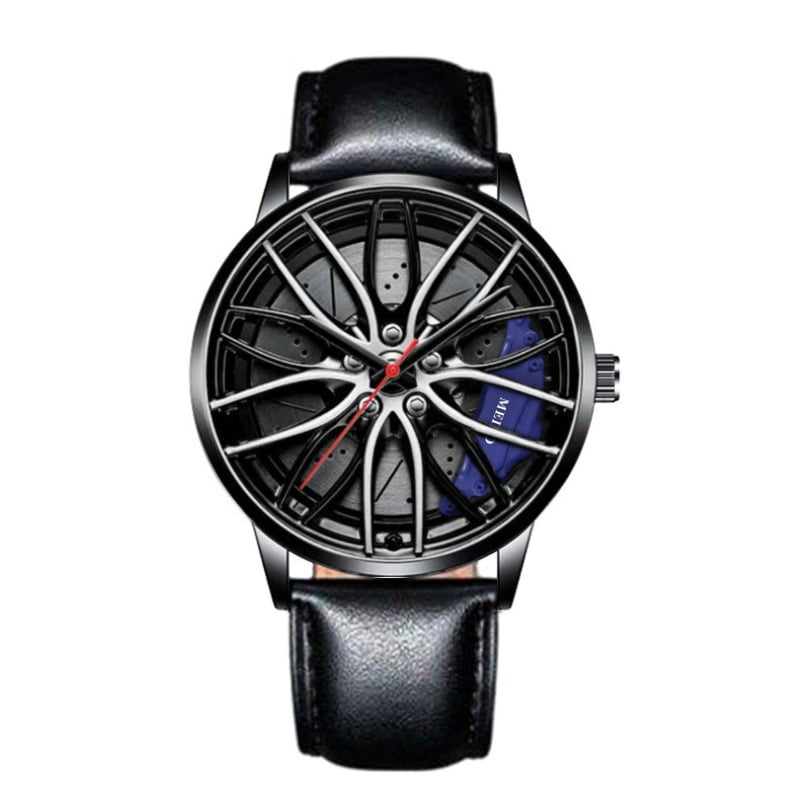 🚗 For Car Enthusiasts: The Ultimate Alloy Wheel Rim Design Wristwatch 🏎️