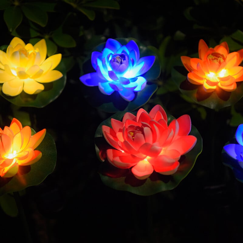🌻Waterproof Solar Garden Lotus Light