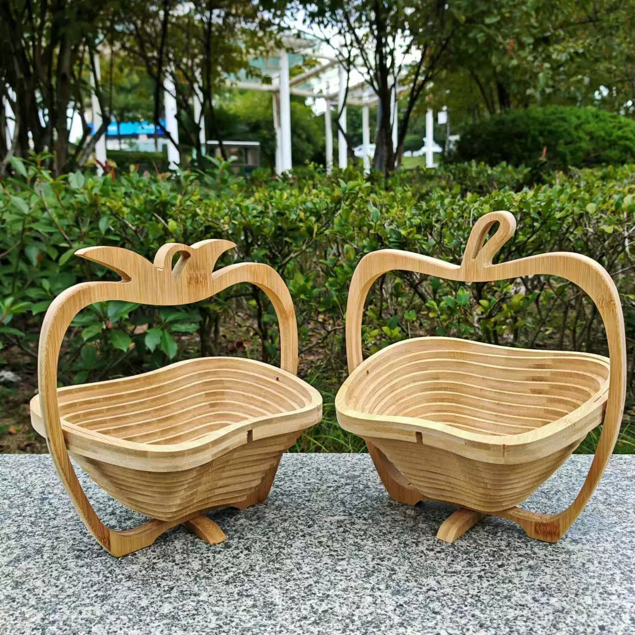 🍎 Vintage Foldable Fruit Basket – A Magical Twist on Kitchen Storage! 🍍