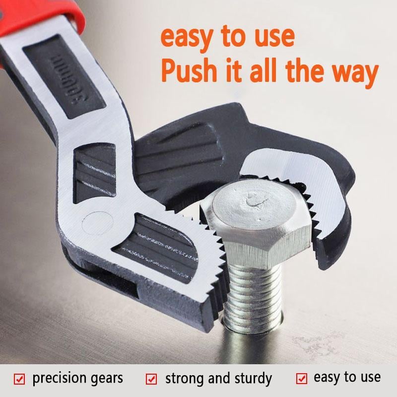 Multifunctional Self-locking Wrench,Multi-model Pipe Flexible Wrench